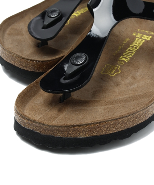 BIRKENSTOCK（ビルケンシュトック）の「BIRKENSTOCK（ビルケンシュトック）:ギゼ （ブラック）（サンダル・レディース・ブラック・37/36/38）」の5枚目の写真