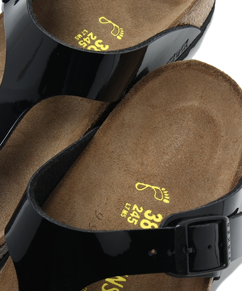 BIRKENSTOCK（ビルケンシュトック）の「BIRKENSTOCK（ビルケンシュトック）:ギゼ （ブラック）（サンダル・レディース・ブラック・37/36/38）」の7枚目の写真