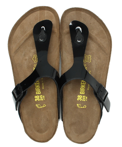 BIRKENSTOCK（ビルケンシュトック）の「BIRKENSTOCK（ビルケンシュトック）:ギゼ （ブラック）（サンダル・レディース・ブラック・37/36/38）」の9枚目の写真
