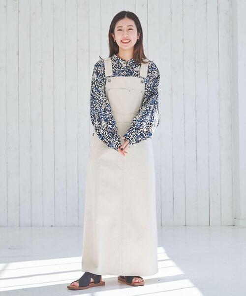 coen（コーエン）の「水彩風ドットプリントブラウス（シャツ/ブラウス