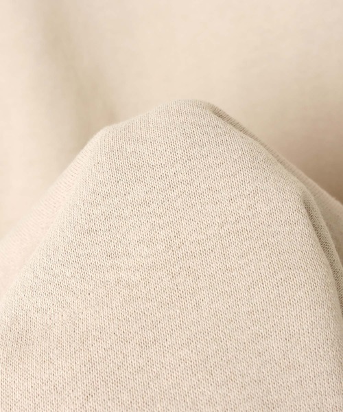 andme（アンドミー）の「裏毛長袖スウェットパーカー（パーカー・レディース・ホワイト/ブラック/ブルー/オートミール/ライトピンク/ライトベージュ・M/L）」の10枚目の写真