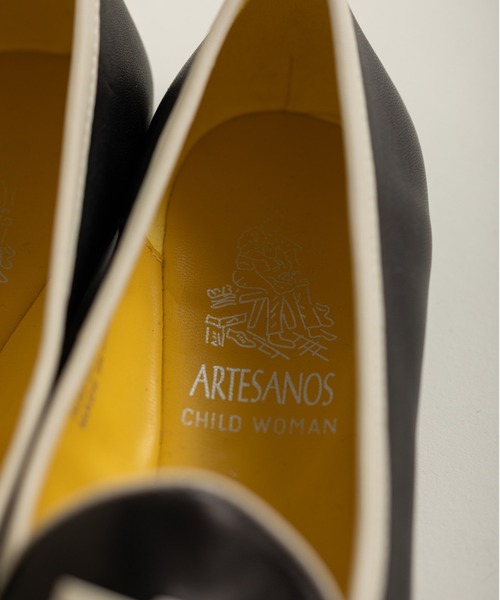 Dot＆Stripes CHILD WOMAN（ドットアンドストライプス　チャイルドウーマン）の「ARTESANOS　ベルジャンシューズ（ローファー・レディース・ネイビー/アイボリー/レッド/その他/シルバー/ピンク/サックスブルー/ブラウン/ブラック・38/36/37）」の18枚目の写真