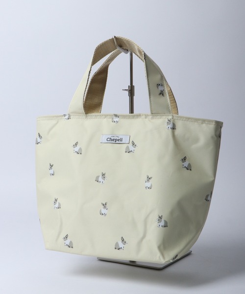 FUNALIVE(ファンアライブ)の「chepeli 保冷ランチバッグ(エコバッグ/サブバッグ・レディース・グリーン/パープル/ベージュ/ブルー・FREE)」の2枚目の写真