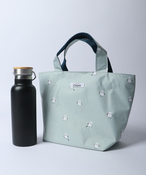 FUNALIVE(ファンアライブ)の「chepeli 保冷ランチバッグ(エコバッグ/サブバッグ・レディース・グリーン/パープル/ベージュ/ブルー・FREE)」の3枚目の写真