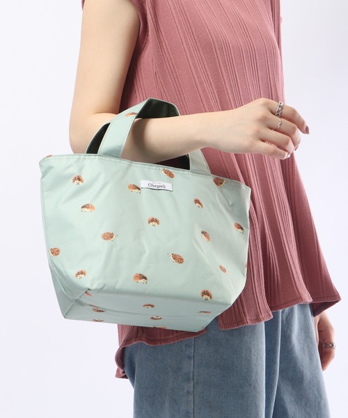 FUNALIVE(ファンアライブ)の「chepeli 保冷ランチバッグ(エコバッグ/サブバッグ・レディース・グリーン/パープル/ベージュ/ブルー・FREE)」の21枚目の写真