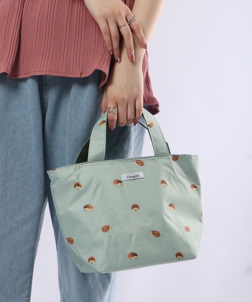 FUNALIVE(ファンアライブ)の「chepeli 保冷ランチバッグ(エコバッグ/サブバッグ・レディース・グリーン/パープル/ベージュ/ブルー・FREE)」の20枚目の写真