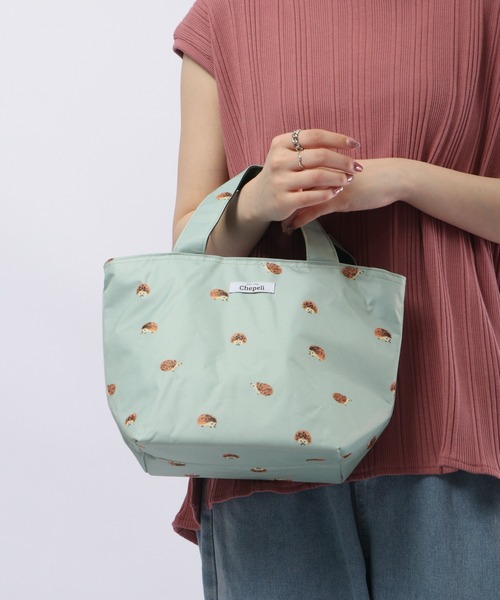 FUNALIVE(ファンアライブ)の「chepeli 保冷ランチバッグ(エコバッグ/サブバッグ・レディース・グリーン/パープル/ベージュ/ブルー・FREE)」の22枚目の写真