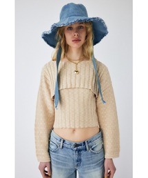 MOUSSY | MIX COLOR KNIT セット(ニット/セーター)