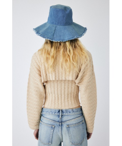 MOUSSY(マウジー)の「MIX COLOR KNIT セット(ニット/セーター・レディース・ライトブルー/ライトピンク/アイボリー・FREE)」の20枚目の写真