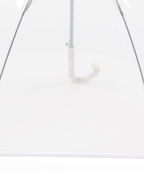 GLOBAL WORK(グローバルワーク)の「バンブー風クリアビニ傘/174723(長傘・レディース・ダークブラウン/ブラック/クリア/ライトブルー・FREE)」の13枚目の写真