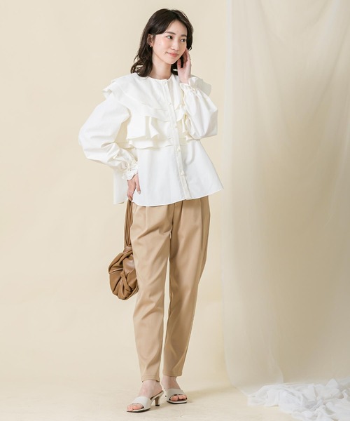Gready Brilliant（グレディブリリアン）の「ＴＥトラックパンツ（その他パンツ・レディース・ダークネイビー/カーキ/ベージュ・36/38）」の16枚目の写真
