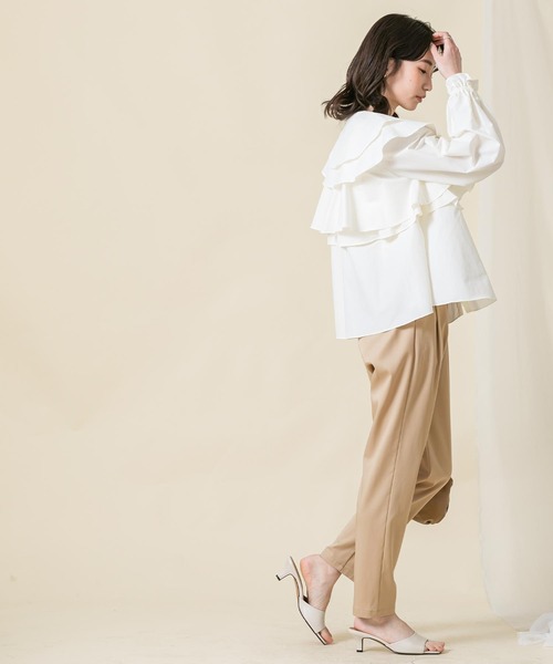 Gready Brilliant（グレディブリリアン）の「ＴＥトラックパンツ（その他パンツ・レディース・ダークネイビー/カーキ/ベージュ・36/38）」の10枚目の写真