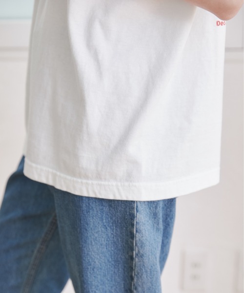 ANGIE(アンジー)の「ツアーロゴTシャツ(半袖)(Tシャツ/カットソー・レディース・ダークグレー/ホワイト/オフホワイト・MEDIUM/LARGE)」の5枚目の写真