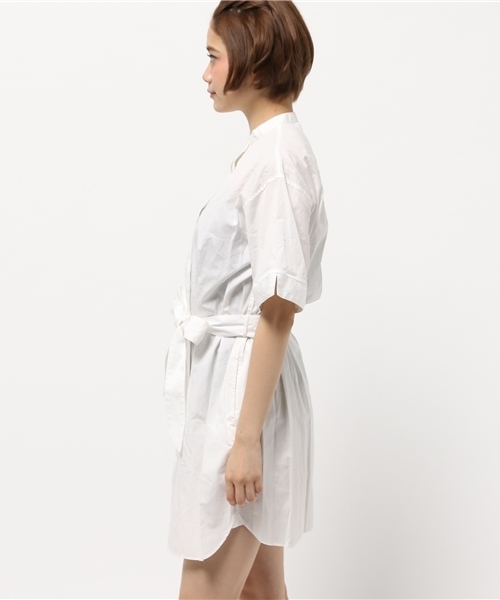 OUTLET（アウトレット）の「【BLOOM&BRANCH】シャツワンピース（ワンピース・レディース・ホワイト・1）」の7枚目の写真