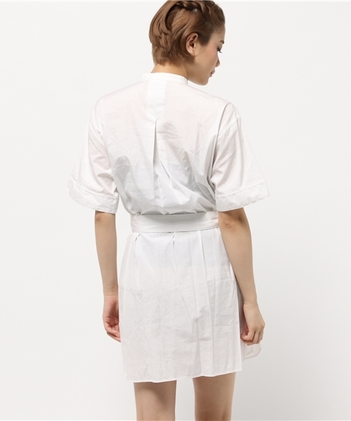 OUTLET（アウトレット）の「【BLOOM&BRANCH】シャツワンピース（ワンピース・レディース・ホワイト・1）」の8枚目の写真
