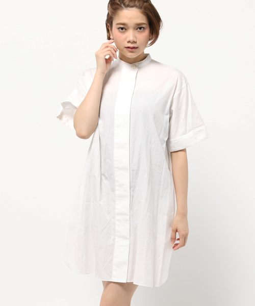 OUTLET（アウトレット）の「【BLOOM&BRANCH】シャツワンピース（ワンピース・レディース・ホワイト・1）」の6枚目の写真