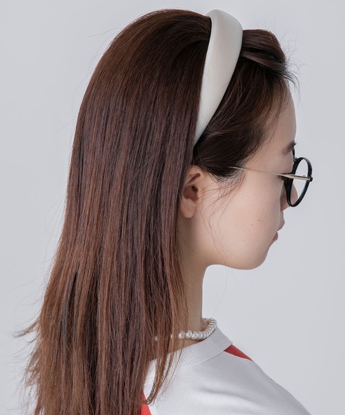 BONLECILL（ボンルシール）の「クラシックカチューシャ（カチューシャ・レディース・ブラウン/アイボリー/ブラック系/ブラック/ブラウン系/アイボリー系・FREE）」の8枚目の写真