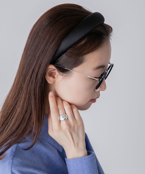 BONLECILL（ボンルシール）の「クラシックカチューシャ（カチューシャ・レディース・ブラウン/アイボリー/ブラック系/ブラック/ブラウン系/アイボリー系・FREE）」の11枚目の写真