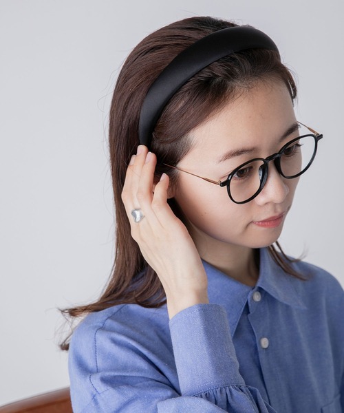 BONLECILL（ボンルシール）の「クラシックカチューシャ（カチューシャ・レディース・ブラウン/アイボリー/ブラック系/ブラック/ブラウン系/アイボリー系・FREE）」の13枚目の写真