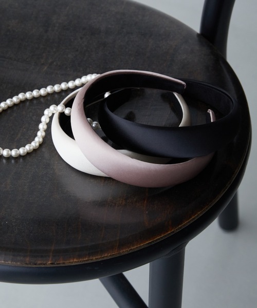 BONLECILL（ボンルシール）の「クラシックカチューシャ（カチューシャ・レディース・ブラウン/アイボリー/ブラック系/ブラック/ブラウン系/アイボリー系・FREE）」の21枚目の写真