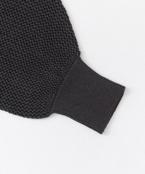 SENSE OF PLACE by URBAN RESEARCH（センスオブプレイスバイアーバンリサーチ）の「ラメバックオープンメッシュボレロ（カーディガン/ボレロ・レディース・パープル/アイボリー/チャコールグレー・ONE）」の11枚目の写真