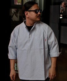 EXAMPLE | EXAMPLE HENLEY NECK BIG SILHOUETTE 7L SHIRTS(シャツ/ブラウス)