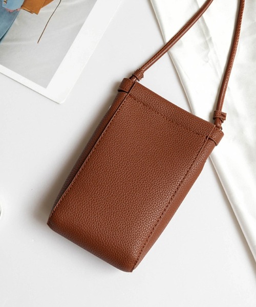 SAISON DE PAPILLON(セゾンドパピヨン)の「【軽量バック】ミニショルダー(ショルダーバッグ・レディース・ブラック/ベージュ/ブラウン/チョコ/アイボリー・フリー)」の5枚目の写真