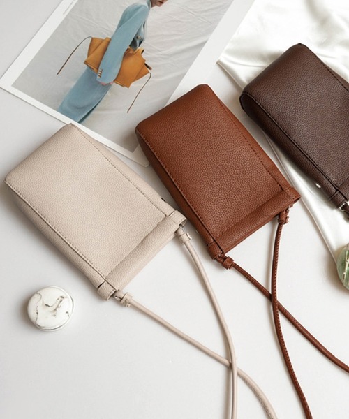 SAISON DE PAPILLON(セゾンドパピヨン)の「【軽量バック】ミニショルダー(ショルダーバッグ・レディース・ブラック/ベージュ/ブラウン/チョコ/アイボリー・フリー)」の15枚目の写真