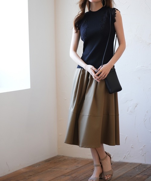 SAISON DE PAPILLON(セゾンドパピヨン)の「【軽量バック】ミニショルダー(ショルダーバッグ・レディース・ブラック/ベージュ/ブラウン/チョコ/アイボリー・フリー)」の18枚目の写真