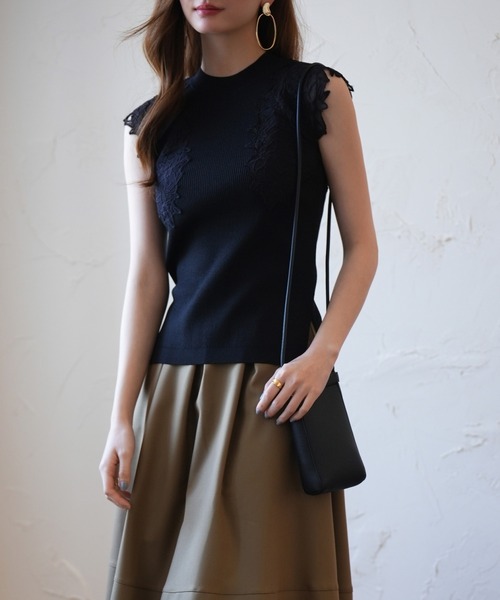 SAISON DE PAPILLON(セゾンドパピヨン)の「【軽量バック】ミニショルダー(ショルダーバッグ・レディース・ブラック/ベージュ/ブラウン/チョコ/アイボリー・フリー)」の19枚目の写真