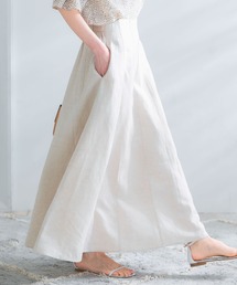 URBAN RESEARCH ROSSO WOMEN | セミフレアーリネンスカート(スカート)