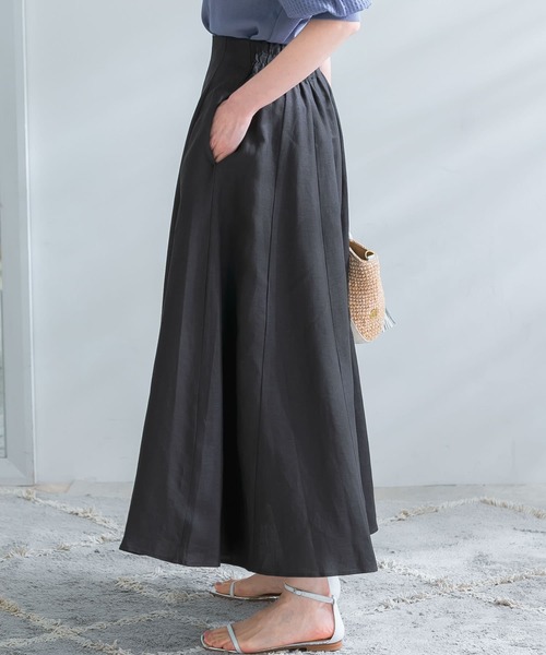 シェヴィダレン ◡̈ リネンスカート URBAN RESEARCH ROSSO WOMEN（アーバンリサーチ ロッソ）の「セミ