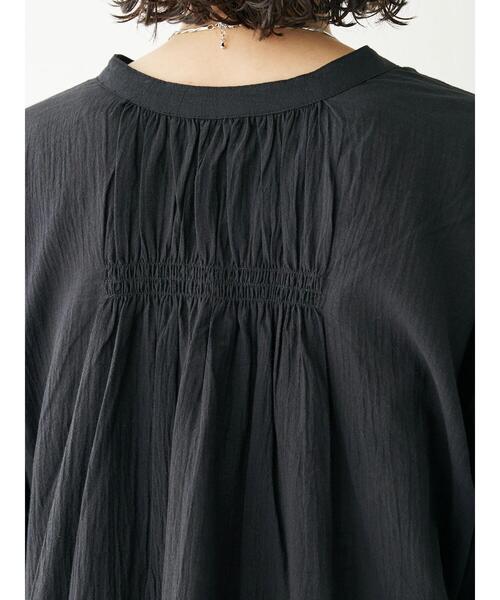 CRAFT STANDARD BOUTIQUE(クラフトスタンダードブティック)の「ジョーゼットワンピース(ワンピース・レディース・ブルー/オフホワイト/チャコールグレー/マスタード・FREE)」の14枚目の写真