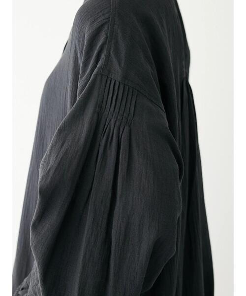 CRAFT STANDARD BOUTIQUE(クラフトスタンダードブティック)の「ジョーゼットワンピース(ワンピース・レディース・ブルー/オフホワイト/チャコールグレー/マスタード・FREE)」の15枚目の写真