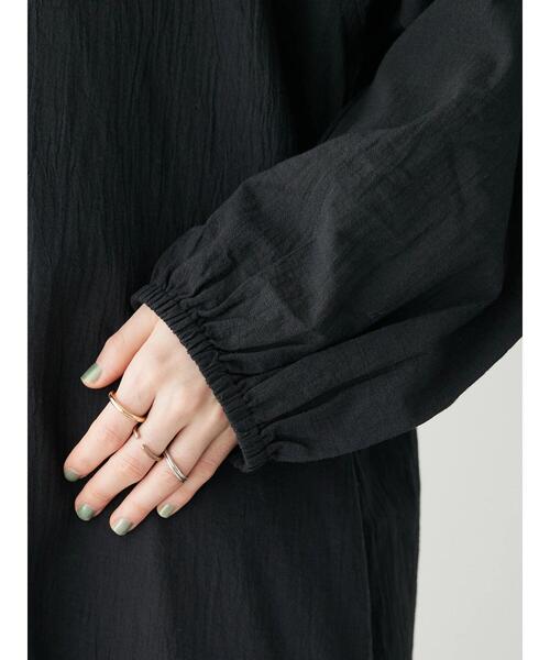 CRAFT STANDARD BOUTIQUE(クラフトスタンダードブティック)の「ジョーゼットワンピース(ワンピース・レディース・ブルー/オフホワイト/チャコールグレー/マスタード・FREE)」の16枚目の写真