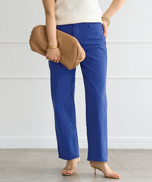 mother（マザー）の「【MOTHER/マザー】 HIGH WAISTED TUNNEL VISION ANKLE（デニムパンツ・レディース・ブルー・25/26/27）」の2枚目の写真