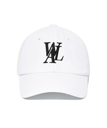 WOOALONG（ウアロン）の「【日本未発売/WEB限定】WOOALONG(ウアロン)/シグネチャー ロゴ ベースボール キャップ サイズ調整可能/Signature Logo ball cap（キャップ）」