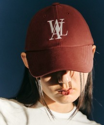 WOOALONG（ウアロン）の「【日本未発売/WEB限定】WOOALONG(ウアロン)/シグネチャー ロゴ ベースボール キャップ サイズ調整可能/Signature Logo ball cap（キャップ）」