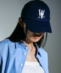 WOOALONG（ウアロン）の「【日本未発売/WEB限定】WOOALONG(ウアロン)/シグネチャー ロゴ ベースボール キャップ サイズ調整可能/Signature Logo ball cap（キャップ）」