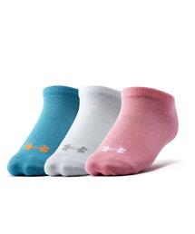 UNDER ARMOUR | UAノーショー ソックス （3足セット）（トレーニング/レディース）(ソックス/靴下)