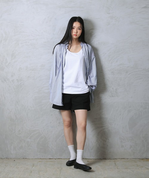 WAIPER.inc(ワイパーインク)の「LOS ANGELES APPAREL 6.5OZ GD BASIC MENS TANK(タンクトップ・メンズ・ホワイト/ブラック/ミント/セージグリーン/ネイビー/イエロー・S/M/L/XL)」の8枚目の写真