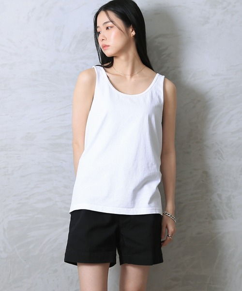 WAIPER.inc(ワイパーインク)の「LOS ANGELES APPAREL 6.5OZ GD BASIC MENS TANK(タンクトップ・メンズ・ホワイト/ブラック/ミント/セージグリーン/ネイビー/イエロー・S/M/L/XL)」の14枚目の写真