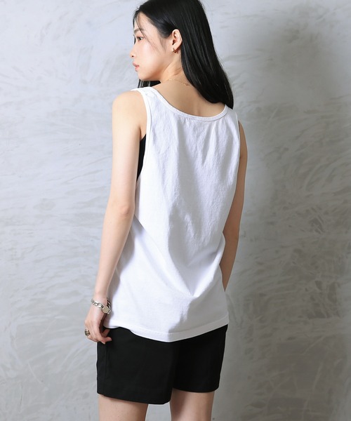 WAIPER.inc(ワイパーインク)の「LOS ANGELES APPAREL 6.5OZ GD BASIC MENS TANK(タンクトップ・メンズ・ホワイト/ブラック/ミント/セージグリーン/ネイビー/イエロー・S/M/L/XL)」の12枚目の写真