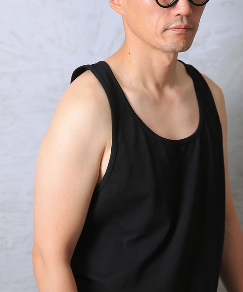 WAIPER.inc(ワイパーインク)の「LOS ANGELES APPAREL 6.5OZ GD BASIC MENS TANK(タンクトップ・メンズ・ホワイト/ブラック/ミント/セージグリーン/ネイビー/イエロー・S/M/L/XL)」の7枚目の写真