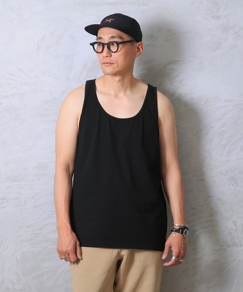 WAIPER.inc(ワイパーインク)の「LOS ANGELES APPAREL 6.5OZ GD BASIC MENS TANK(タンクトップ・メンズ・ホワイト/ブラック/ミント/セージグリーン/ネイビー/イエロー・S/M/L/XL)」の15枚目の写真