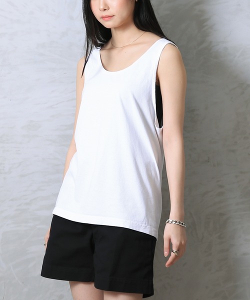 WAIPER.inc(ワイパーインク)の「LOS ANGELES APPAREL 6.5OZ GD BASIC MENS TANK(タンクトップ・メンズ・ホワイト/ブラック/ミント/セージグリーン/ネイビー/イエロー・S/M/L/XL)」の19枚目の写真