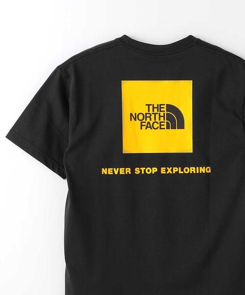 THE NORTH FACE（ザノースフェイス）の「＜THE NORTH FACE＞ SHORT SLEEVE BACK SQUARE LOGO TEE/Tシャツ（Tシャツ/カットソー・メンズ・ブラック/グレー/その他1/ホワイト・M/XL/L）」の4枚目の写真