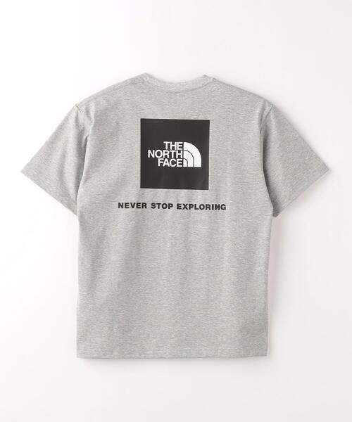 THE NORTH FACE（ザノースフェイス）の「＜THE NORTH FACE＞ SHORT SLEEVE BACK SQUARE LOGO TEE/Tシャツ（Tシャツ/カットソー・メンズ・ブラック/グレー/その他1/ホワイト・M/XL/L）」の6枚目の写真