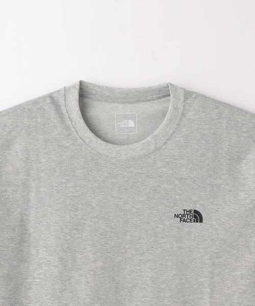 THE NORTH FACE（ザノースフェイス）の「＜THE NORTH FACE＞ SHORT SLEEVE BACK SQUARE LOGO TEE/Tシャツ（Tシャツ/カットソー・メンズ・ブラック/グレー/その他1/ホワイト・M/XL/L）」の7枚目の写真
