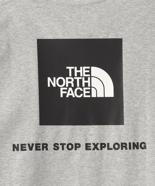 THE NORTH FACE（ザノースフェイス）の「＜THE NORTH FACE＞ SHORT SLEEVE BACK SQUARE LOGO TEE/Tシャツ（Tシャツ/カットソー・メンズ・ブラック/グレー/その他1/ホワイト・M/XL/L）」の10枚目の写真